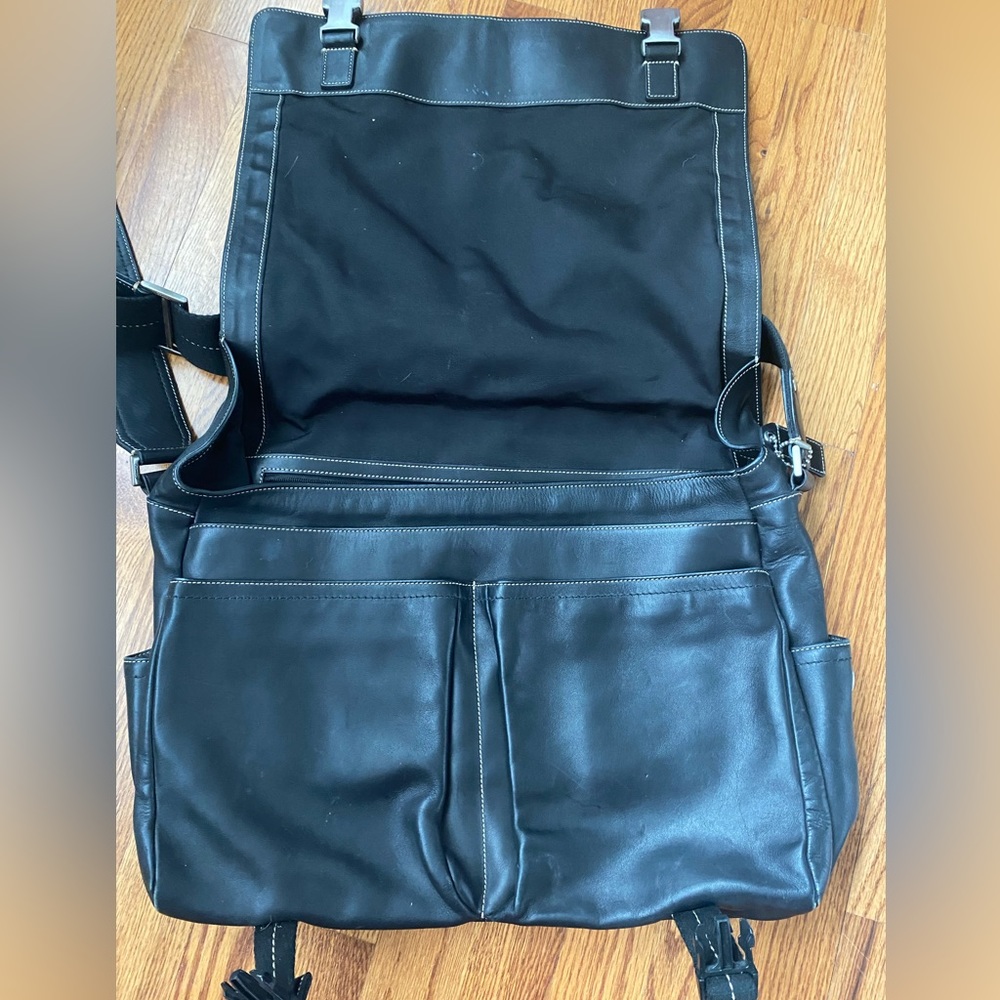 Authentic Coach - Leather Computer Bag - image 4